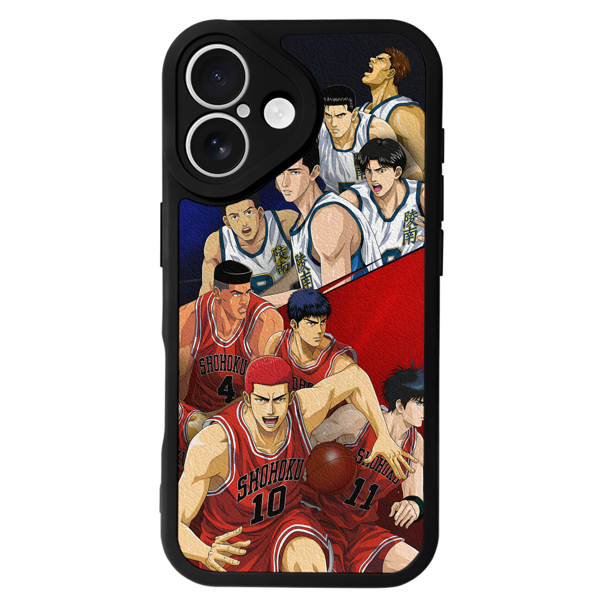 （画像用） SLAM DUNK／スラムダンク 【iPhone 16シリーズ対応】シリコンスマホケース（レザー調） 材質：シリコン